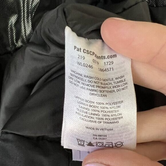 Columbia Tipton Peak Black Omni Heat Hooded Winter Coat - Picture 11 of 11